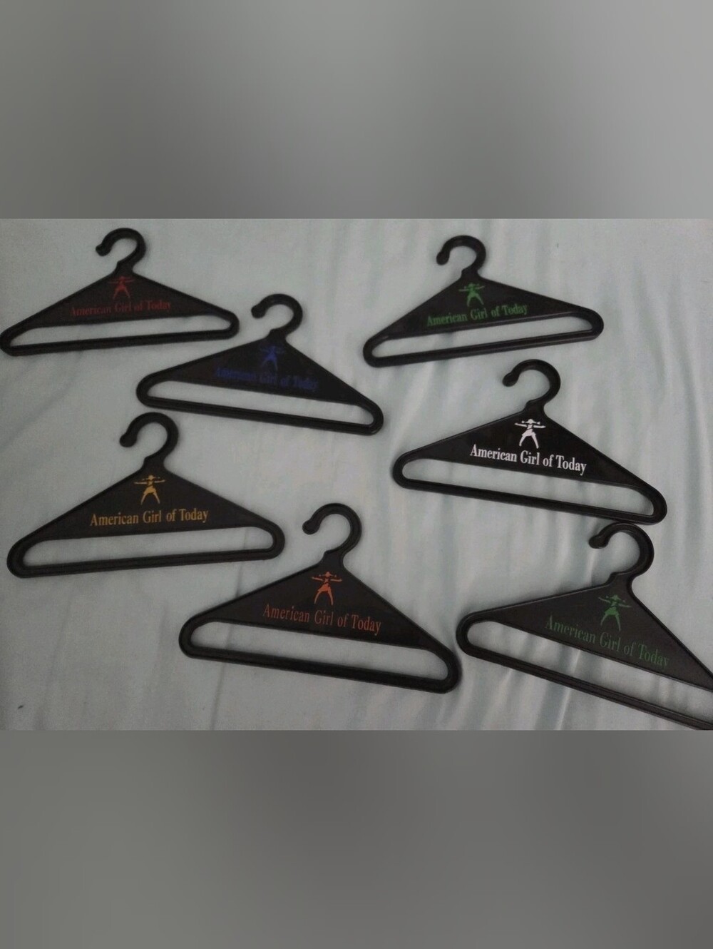 American Girl of Today Hangers - 7 Total
